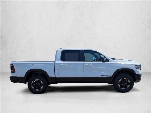 Bright White Clearcoat 2019 RAM 1500 Rebel