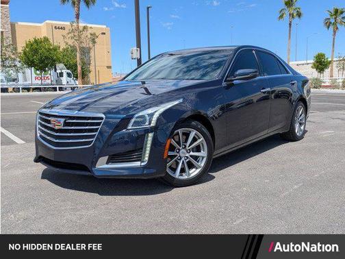 Dark Adriatic Blue Metallic 2019 Cadillac CTS 3.6L Luxury