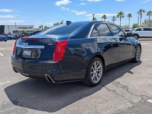 Dark Adriatic Blue Metallic 2019 Cadillac CTS 3.6L Luxury