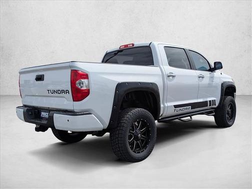 Super White 2017 Toyota Tundra Limited