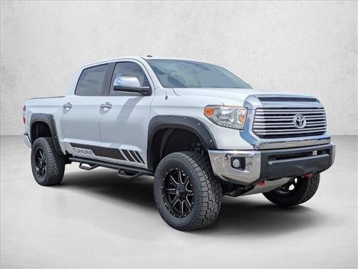 Super White 2017 Toyota Tundra Limited