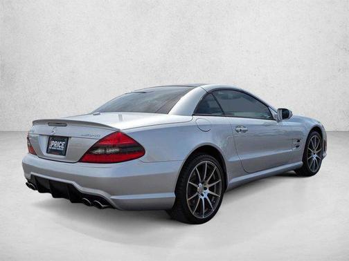 Iridium Silver Metallic 2009 Mercedes-Benz SL-Class AMG