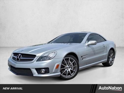 Iridium Silver Metallic 2009 Mercedes-Benz SL-Class AMG