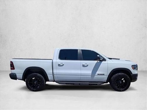 Bright White Clearcoat 2020 RAM 1500 Rebel