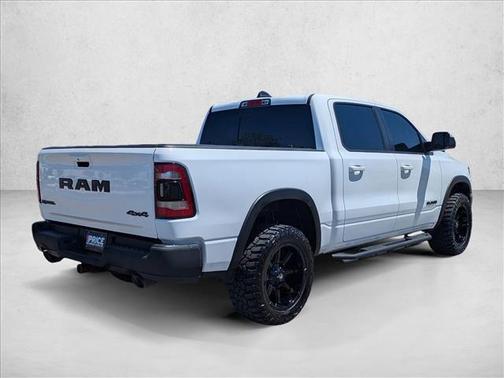 Bright White Clearcoat 2020 RAM 1500 Rebel
