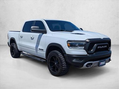Bright White Clearcoat 2020 RAM 1500 Rebel