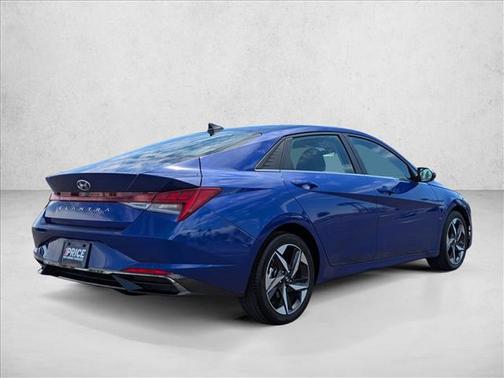 Intense Blue 2021 Hyundai ELANTRA SEL
