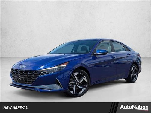 Intense Blue 2021 Hyundai ELANTRA SEL