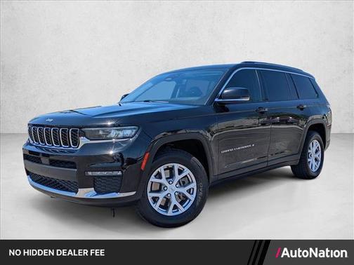 Diamond Black Crystal Pearlcoat 2021 Jeep Grand Cherokee L Limited