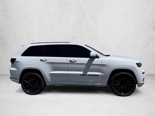 Bright White Clearcoat 2019 Jeep Grand Cherokee High Altitude
