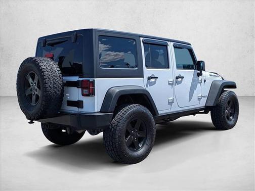 Bright White Clearcoat 2017 Jeep Wrangler Big Bear