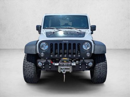 Bright White Clearcoat 2017 Jeep Wrangler Big Bear