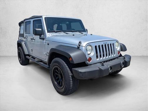 Bright Silver Metallic 2012 Jeep Wrangler Unlimited Sport