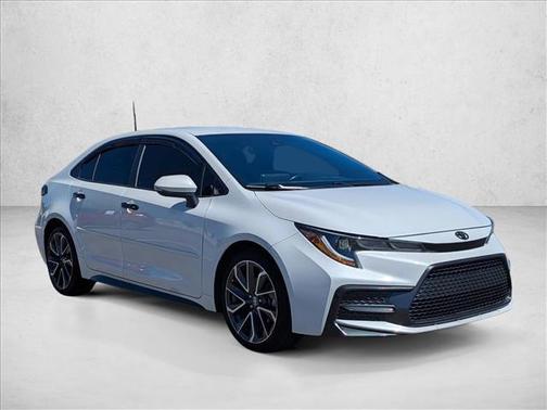 Blizzard Pearl 2020 Toyota Corolla SE