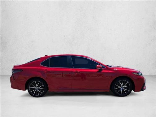 Supersonic Red 2021 Toyota Camry SE