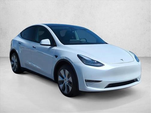 Pearl White Multi-Coat 2021 Tesla Model Y Long Range Dual Motor All-Wheel Drive
