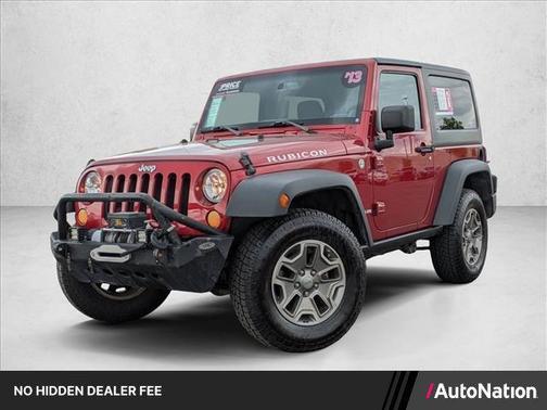 Deep Cherry Red Crystal Pearlcoat 2013 Jeep Wrangler Rubicon