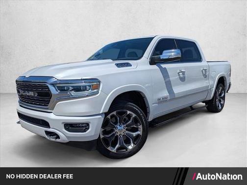 Ivory White Tri-Coat Pearlcoat 2021 RAM 1500 Limited
