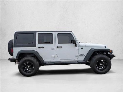 Bright White Clearcoat 2016 Jeep Wrangler Unlimited Sport
