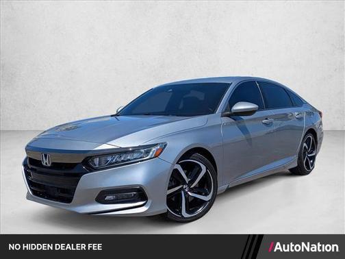 Silver/Gray 2019 Honda Accord Sport 2.0T