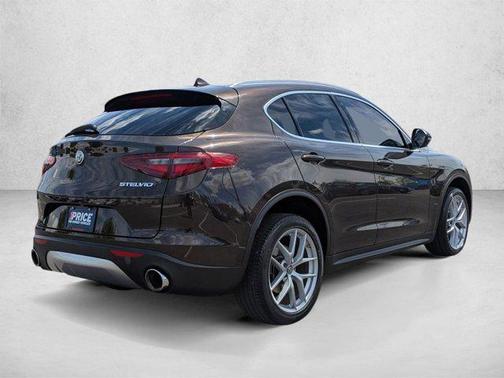 Basalto Brown Metallic 2018 Alfa Romeo Stelvio Ti