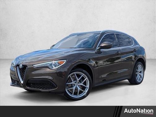 Basalto Brown Metallic 2018 Alfa Romeo Stelvio Ti