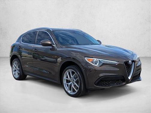 Basalto Brown Metallic 2018 Alfa Romeo Stelvio Ti