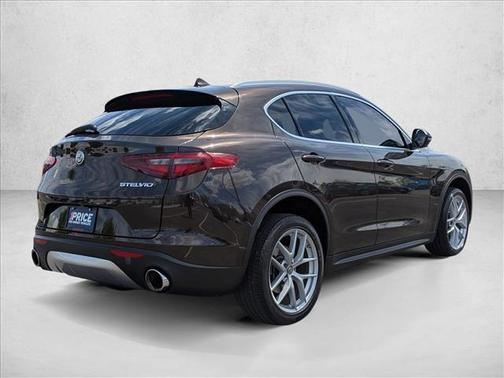 Basalto Brown Metallic 2018 Alfa Romeo Stelvio Ti