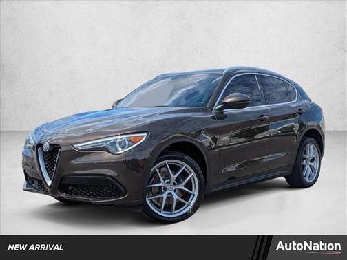 Basalto Brown Metallic 2018 Alfa Romeo Stelvio Ti