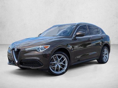 Basalto Brown Metallic 2018 Alfa Romeo Stelvio Ti
