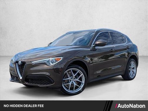 Basalto Brown Metallic 2018 Alfa Romeo Stelvio Ti
