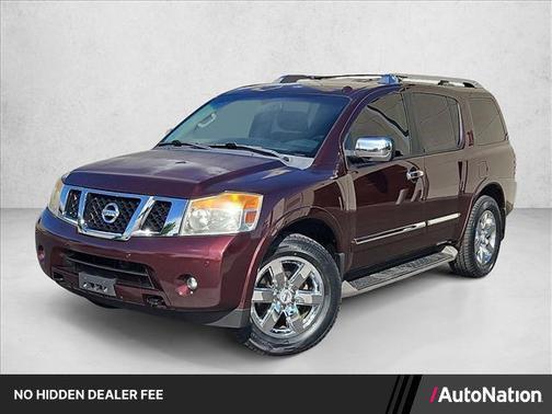 Midnight Garnet 2013 Nissan Armada Platinum
