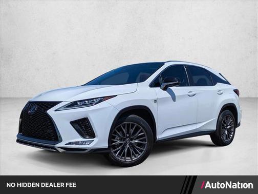 Ultra White 2021 Lexus RX 350 F SPORT Handling