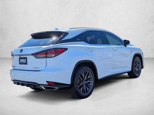 Ultra White 2021 Lexus RX 350 F SPORT Handling