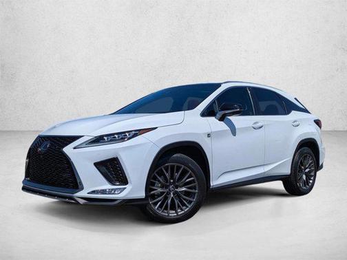 Ultra White 2021 Lexus RX 350 F SPORT Handling