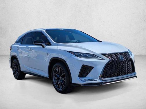 Ultra White 2021 Lexus RX 350 F SPORT Handling