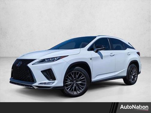 Ultra White 2021 Lexus RX 350 F SPORT Handling