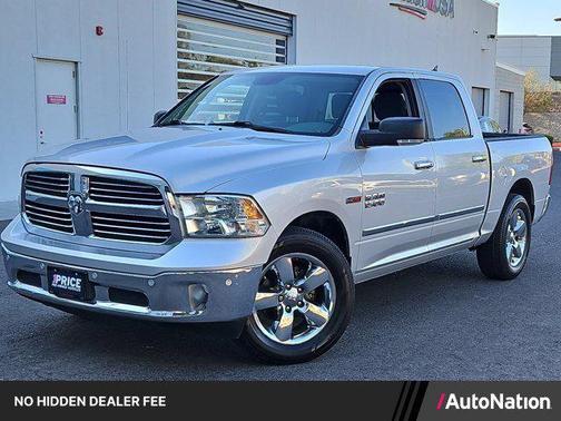 Bright Silver Metallic Clearcoat 2016 RAM 1500 Big Horn