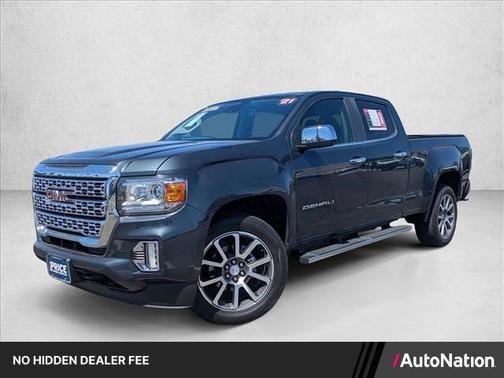 Hunter Metallic 2021 GMC Canyon Denali