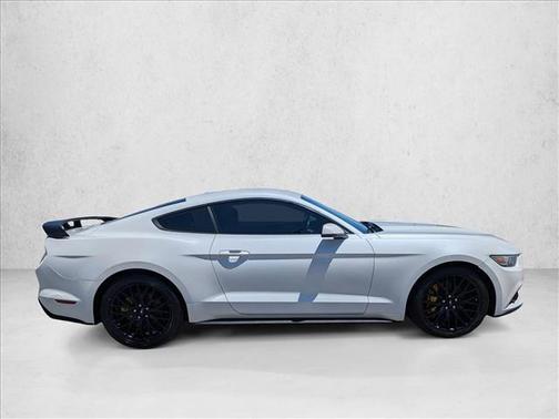 White Platinum Metallic Tri-Coat 2017 Ford Mustang EcoBoost Premium