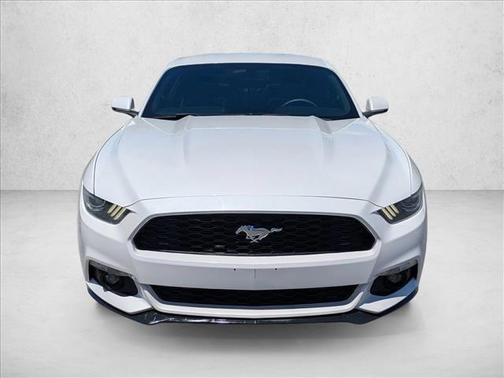 White Platinum Metallic Tri-Coat 2017 Ford Mustang EcoBoost Premium