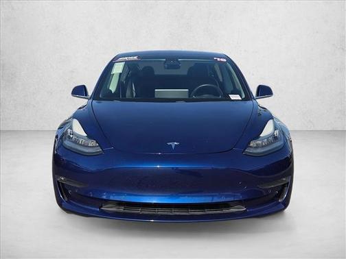 Deep Blue Metallic 2018 Tesla Model 3 Long Range