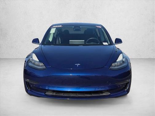 Deep Blue Metallic 2018 Tesla Model 3 Long Range