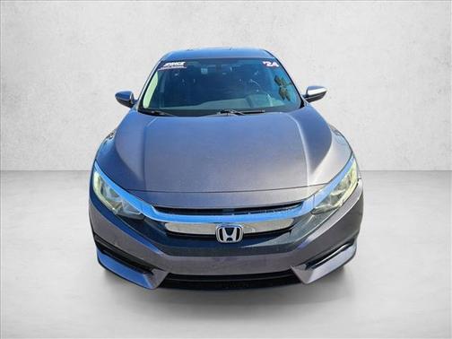 Modern Steel Metallic 2018 Honda Civic LX