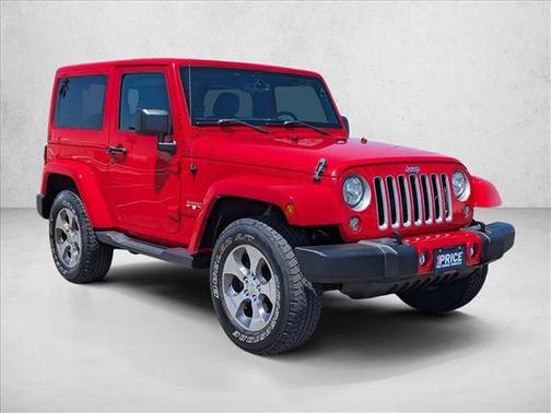 Firecracker Red Clearcoat 2018 Jeep Wrangler JK Sahara