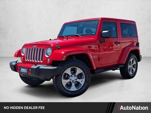 Firecracker Red Clearcoat 2018 Jeep Wrangler JK Sahara
