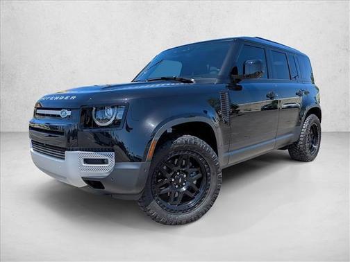 Santorini Black Metallic 2025 Land Rover Defender 110 P300
