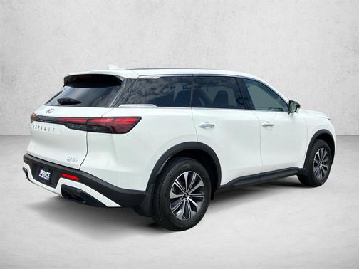 Glacier White 2025 INFINITI QX60 Pure