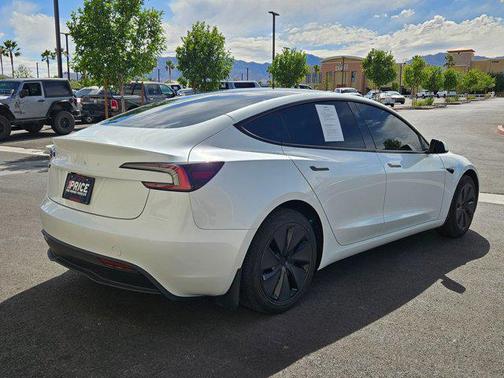 Pearl White Multi-Coat 2025 Tesla Model 3 Long Range