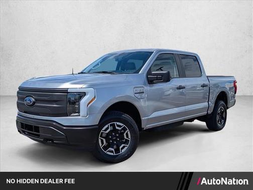 Iconic Silver Metallic 2023 Ford F-150 Lightning Pro